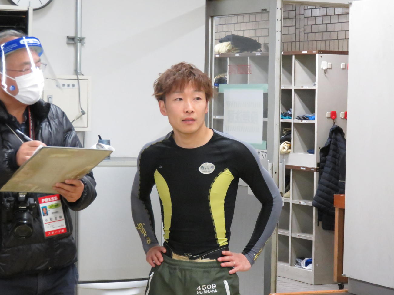 得点率トップに立つ平見真彦