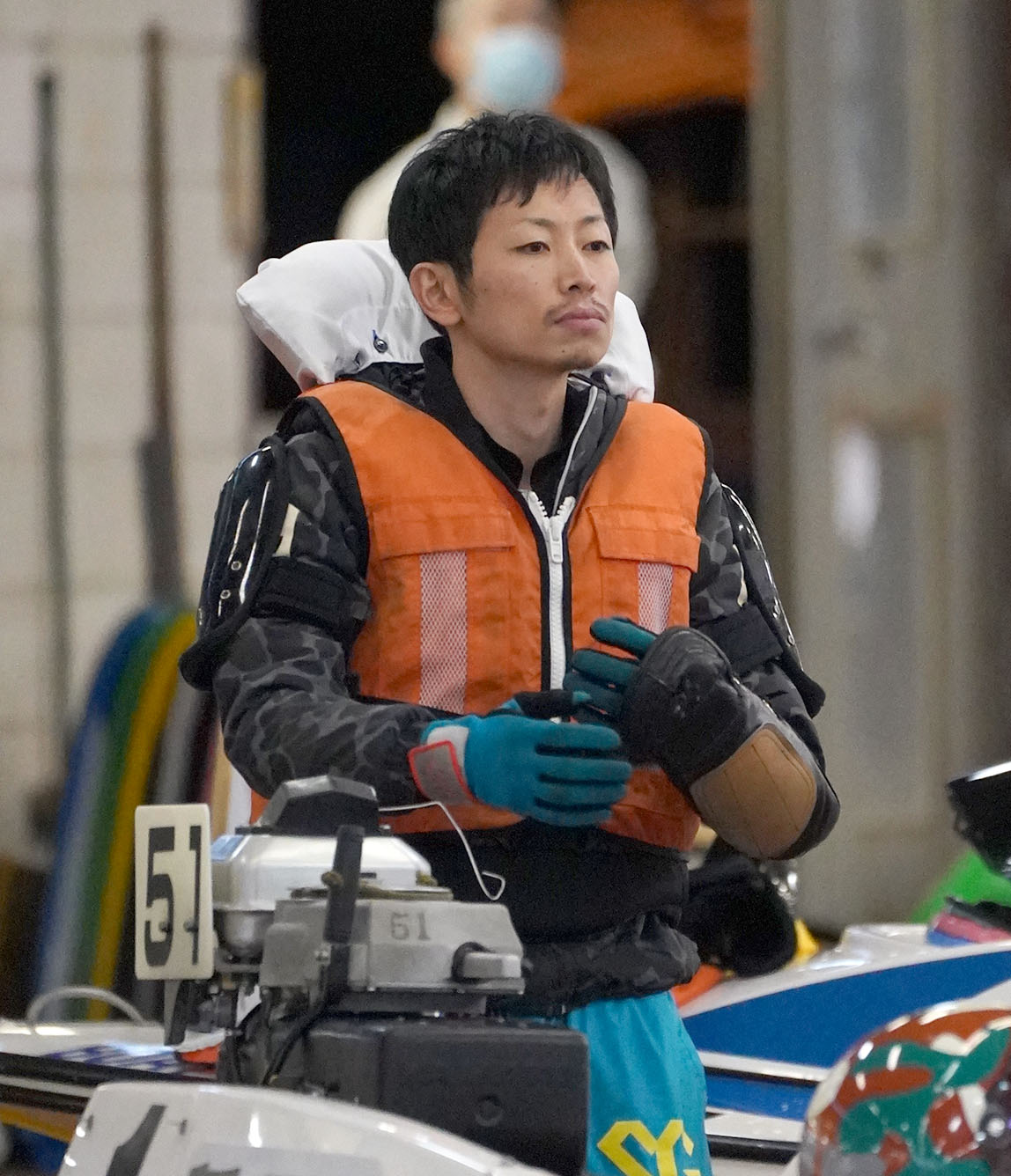 下克上の優勝を狙う稲田浩二（撮影・森本幸一）