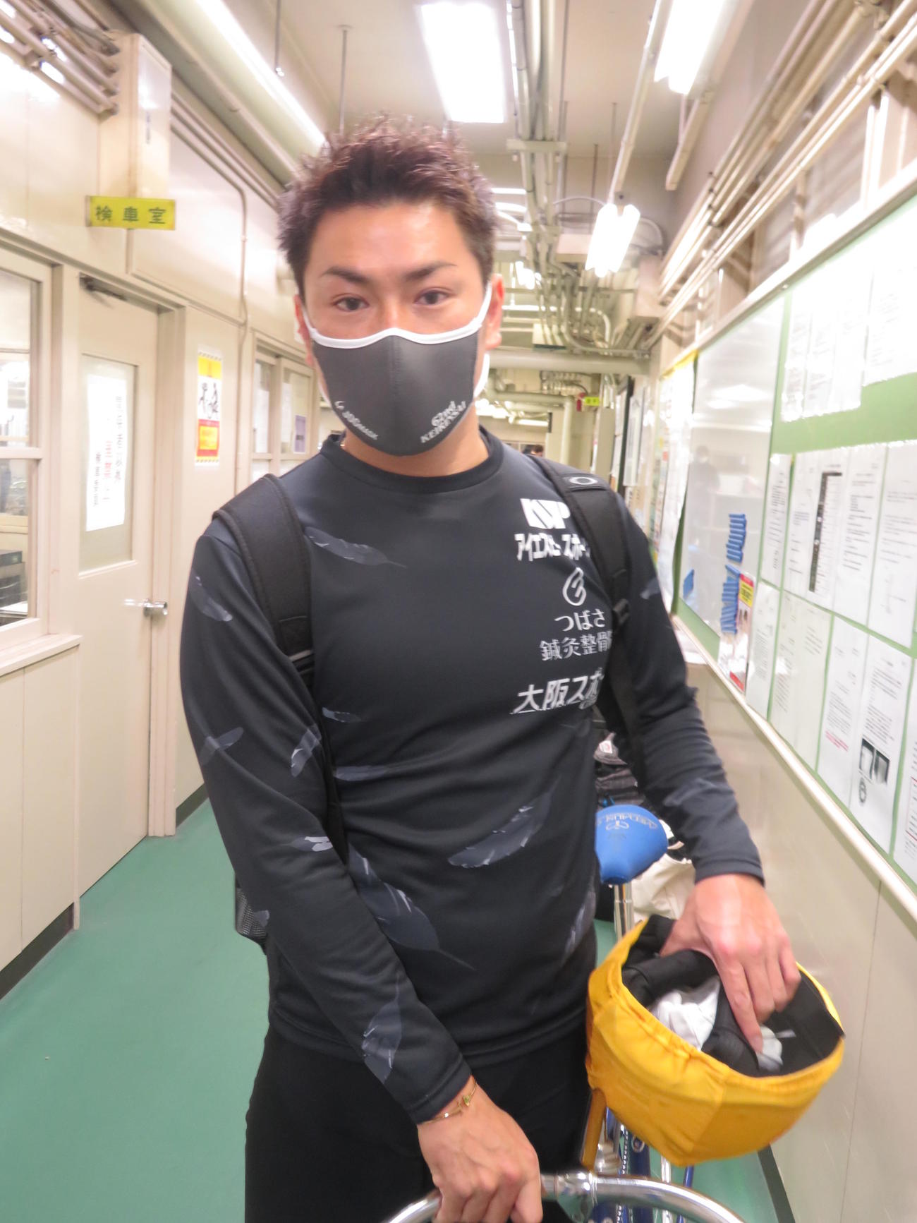 激戦の競輪祭を終えてやや疲れを感じさせた稲川翔