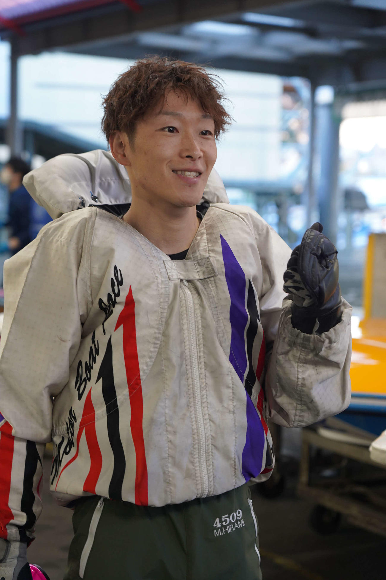 平見真彦が優勝戦インから逃げ、自身3回目の優勝を飾り笑顔でガッツポーズ