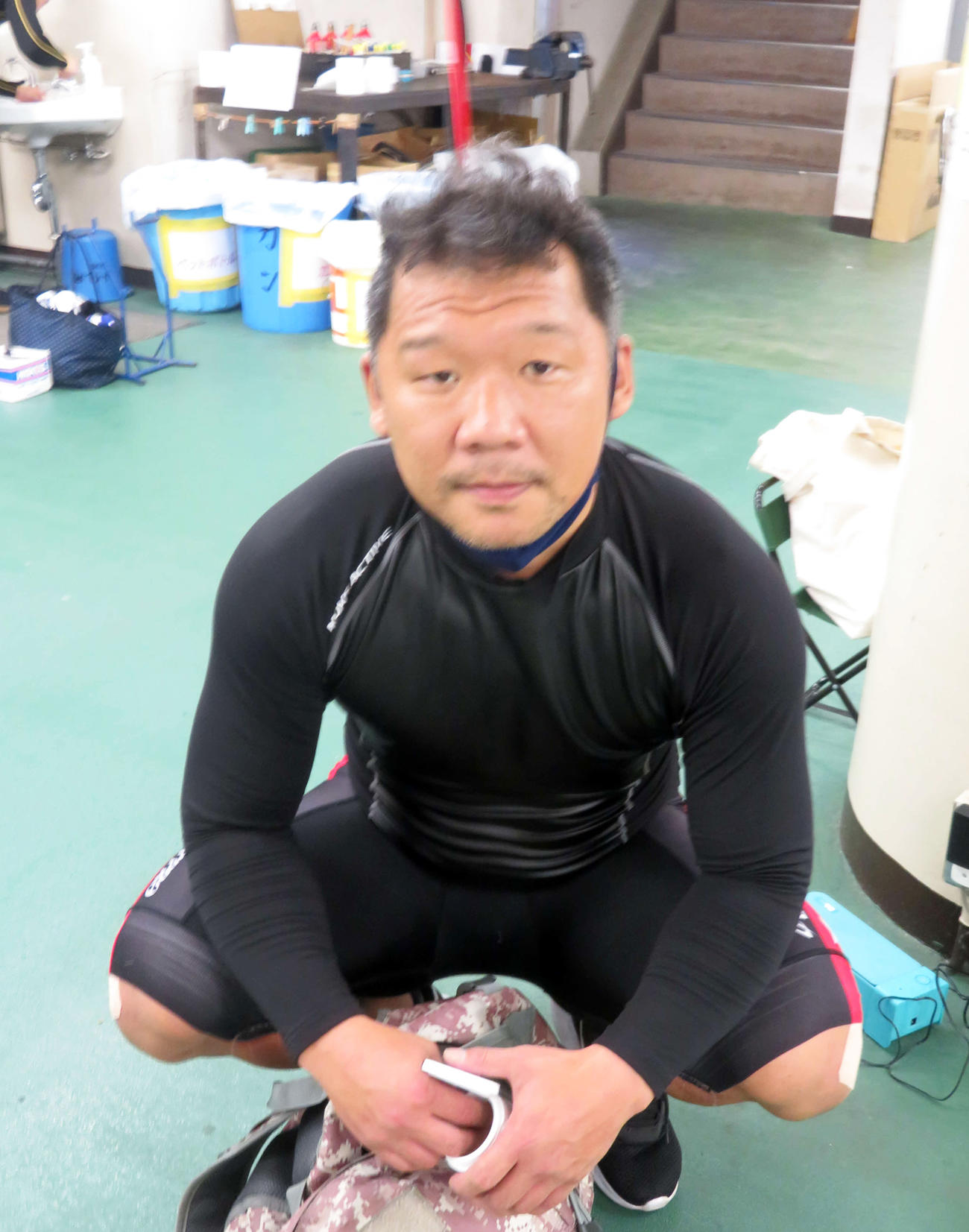 準決12Rで深谷知広と連係する笠松信幸（撮影・杉森洋一）