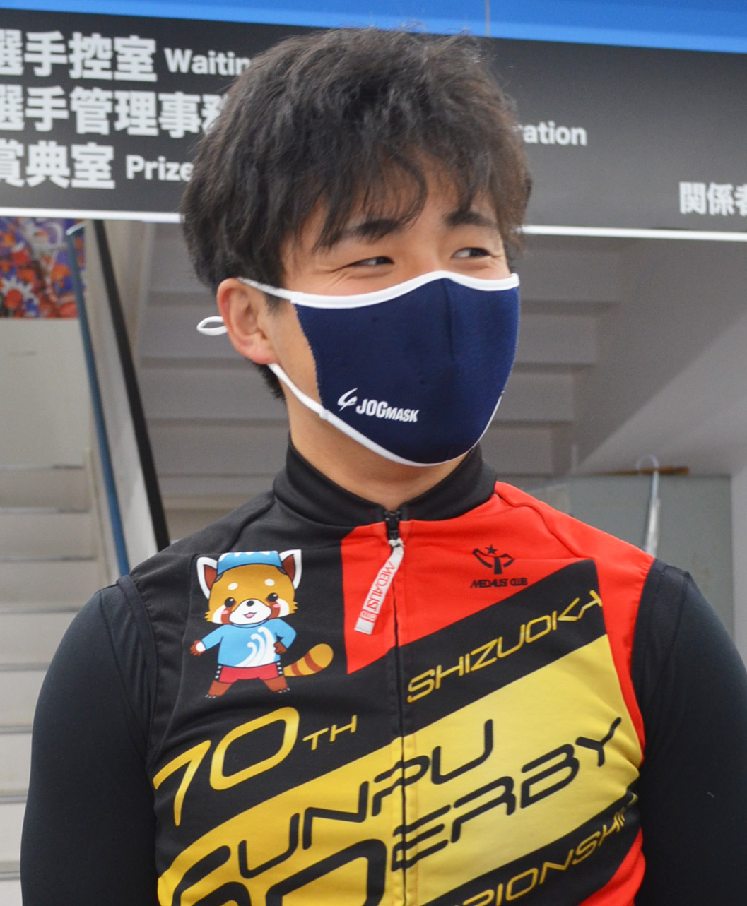 開幕戦1Rの1番車に抜てきされた大石剣士