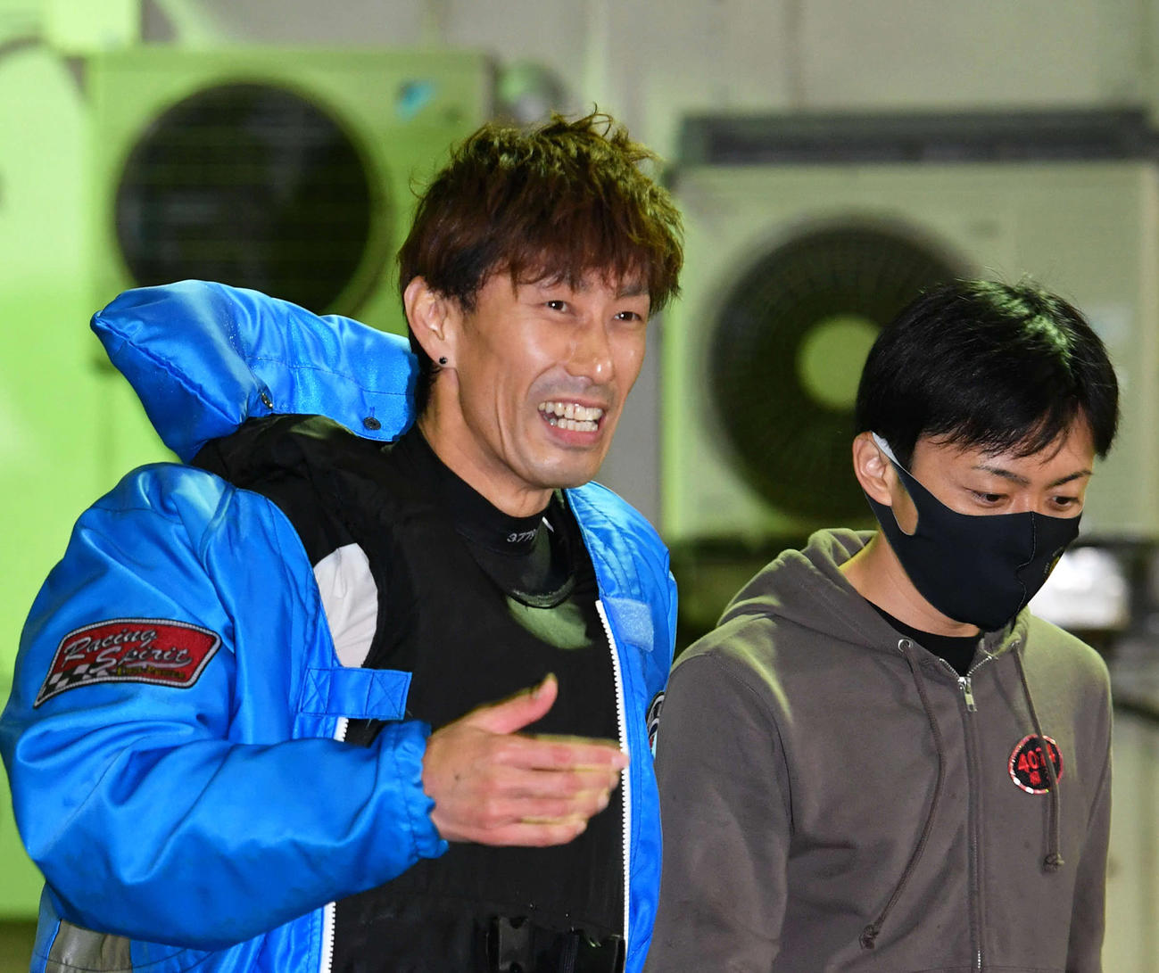 8Rで2着となった原田幸哉（撮影・岩下翔太）