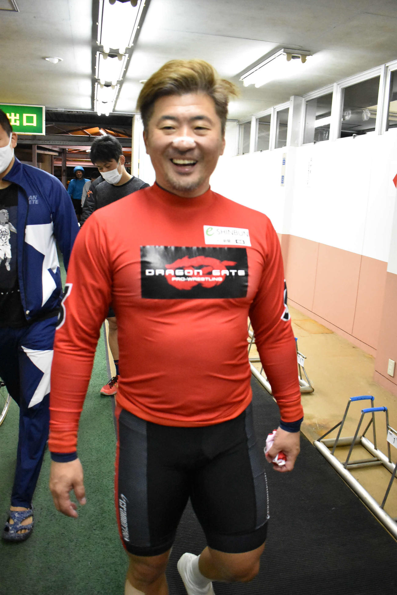 山内卓也は展開に恵まれてニンマリ（撮影・松井律）
