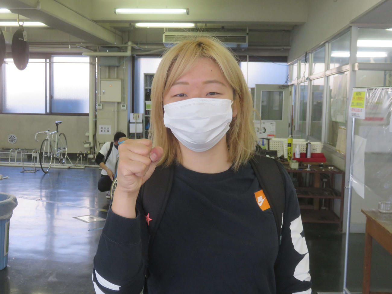 ガールズGP前のラスト開催に臨む鈴木美教（撮影・中野公博）