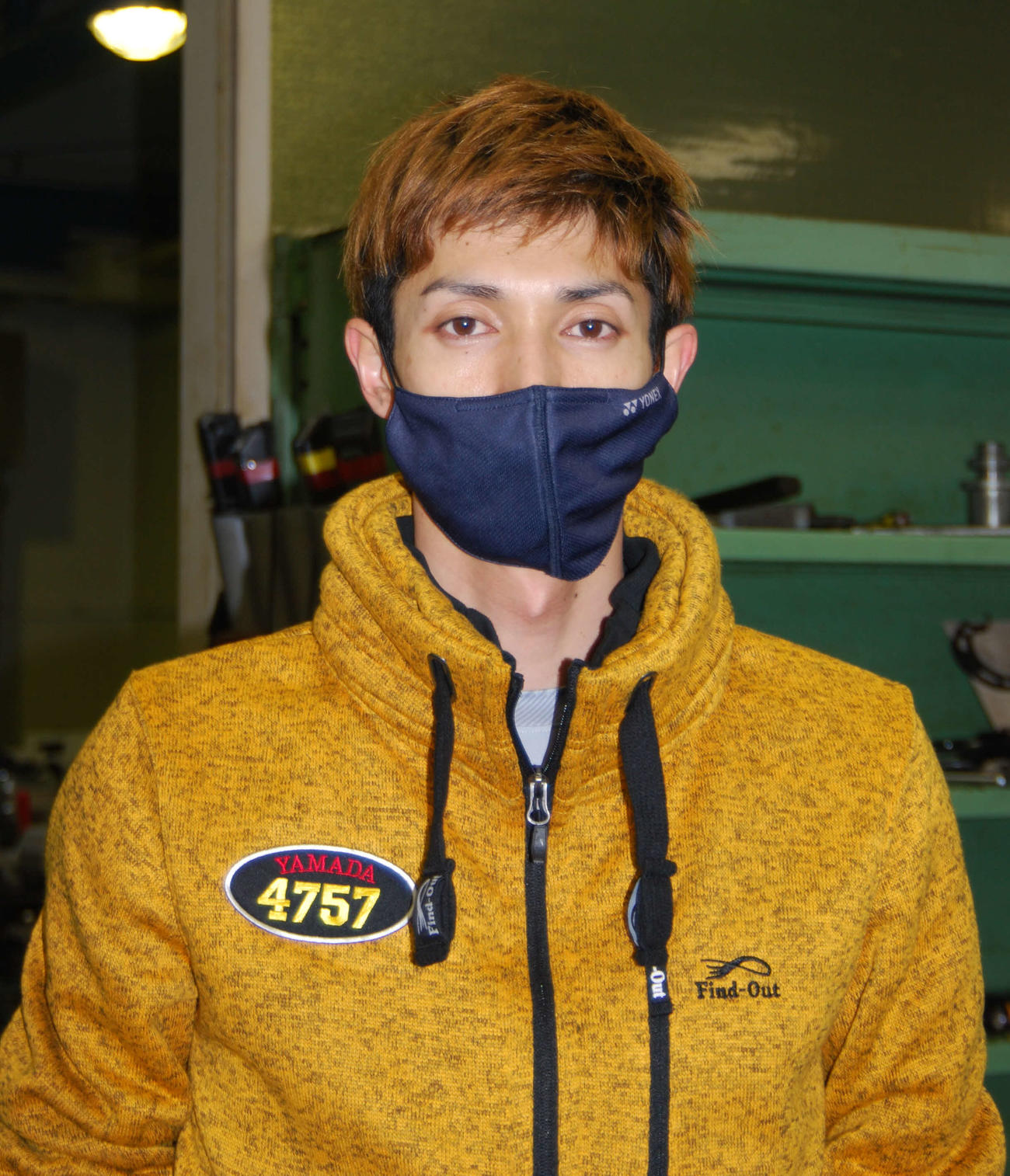 初日12Rドリーム戦本命の4757山田祐也（撮影・神田成史）