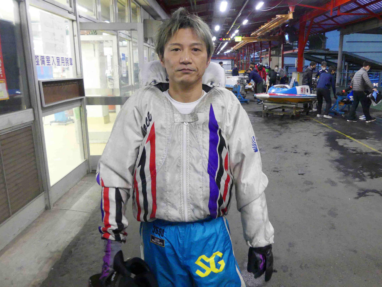 戸田でデビュー初優勝以来、27年ぶりの優勝を果たした浜野谷憲吾（撮影・湯田坂賢一）