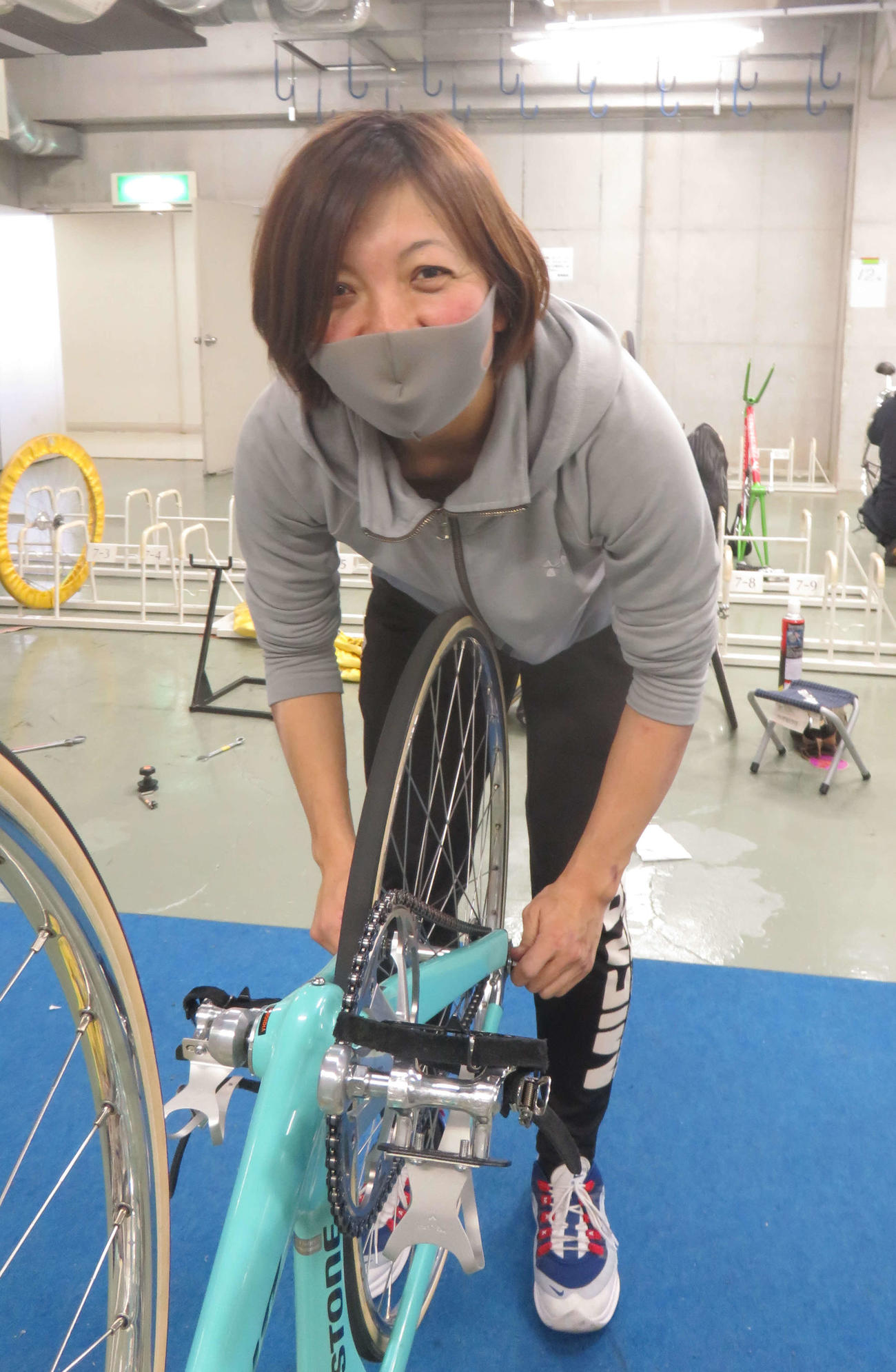 初勝利が見えてきた保立沙織（撮影・栗田文人）