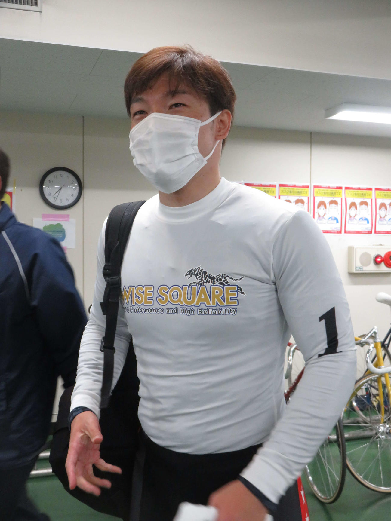 完全優勝に王手をかけた鈴木庸之（撮影・山本幸史）