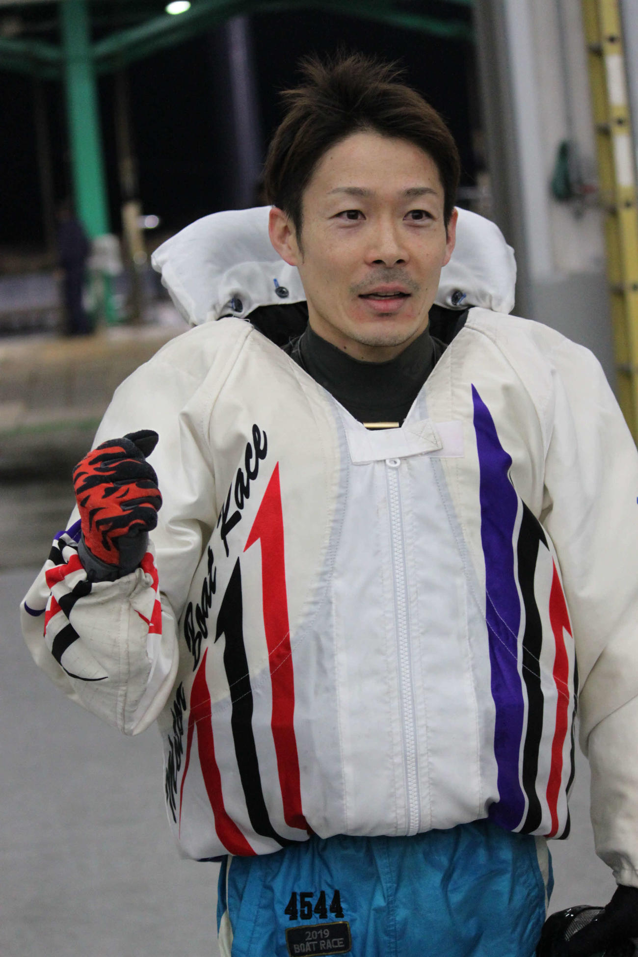 松田大志郎が今年7度目のVを飾った（撮影・坂中昭子）
