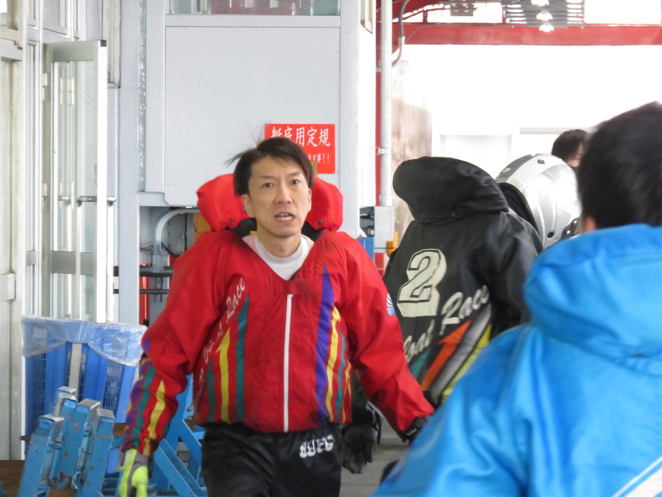 巻き返し成功の斉藤仁（撮影・窪寺伸行）