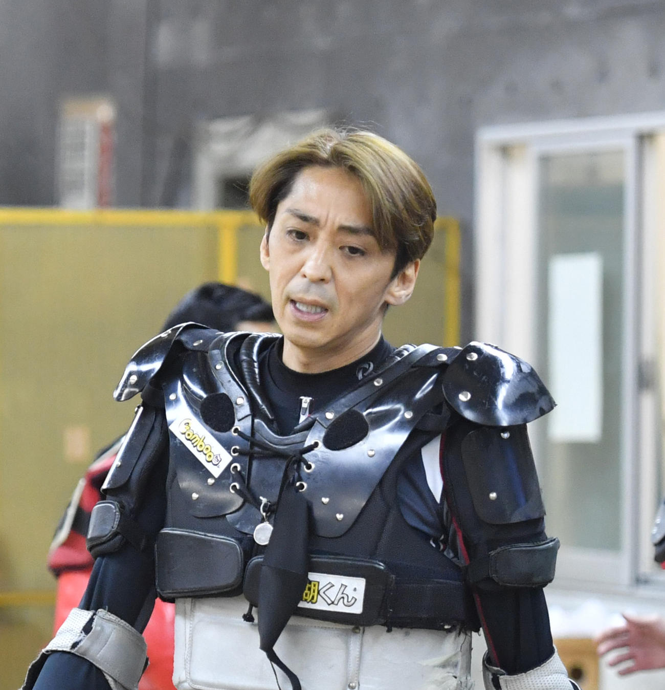 SS王座決定戦TR1回戦で3着の森且行（撮影・柴田隆二）