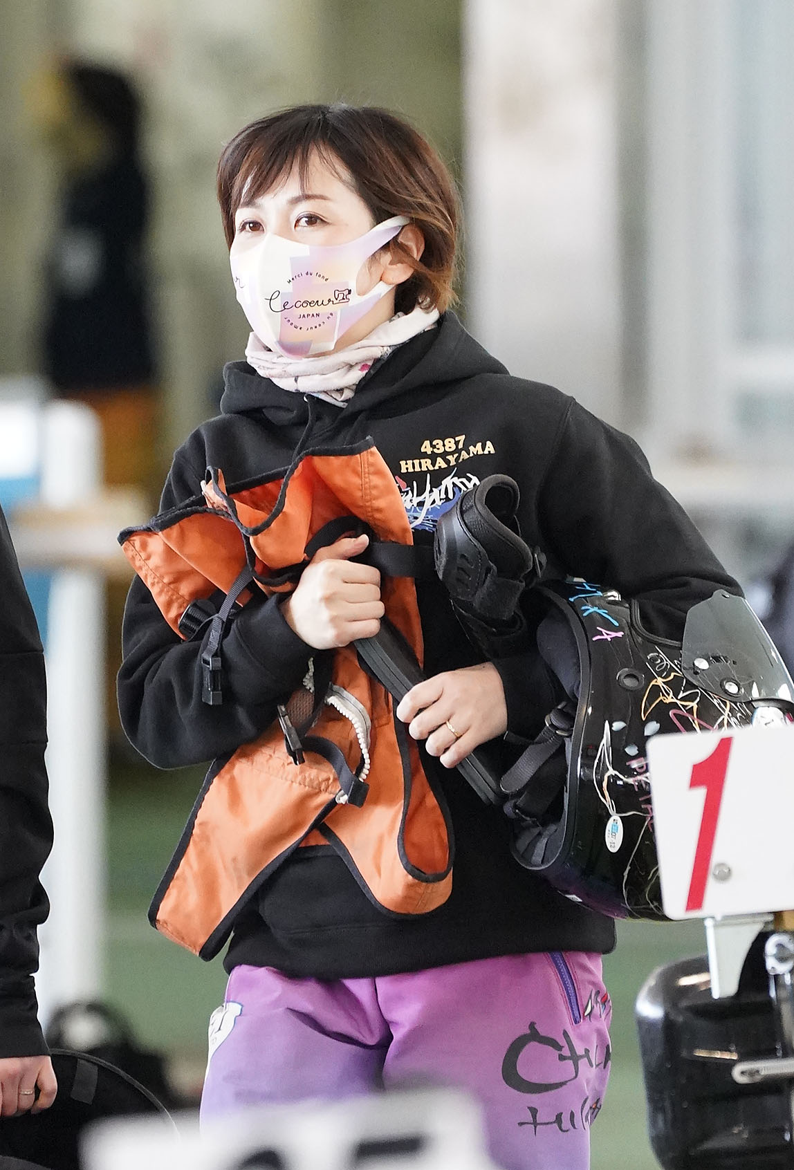平山智加（撮影・森本幸一）