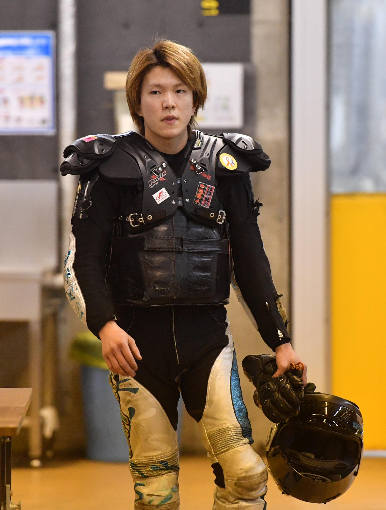 SS王座決定戦12Rに臨む鈴木圭一郎（撮影・柴田隆二）