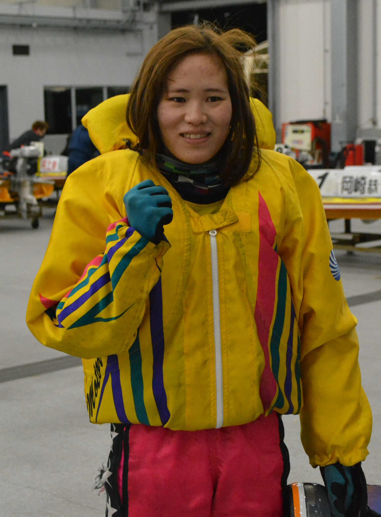 地元の山口真喜子が3日目9Rでデビュー初1着を挙げた（撮影・栗原広人）