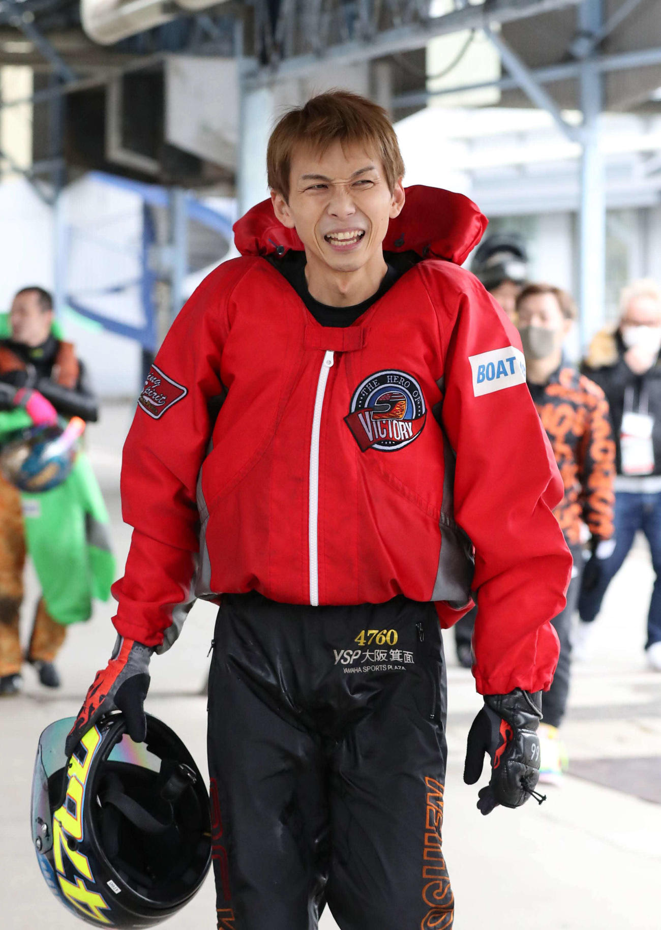 優出を決めた山崎郡