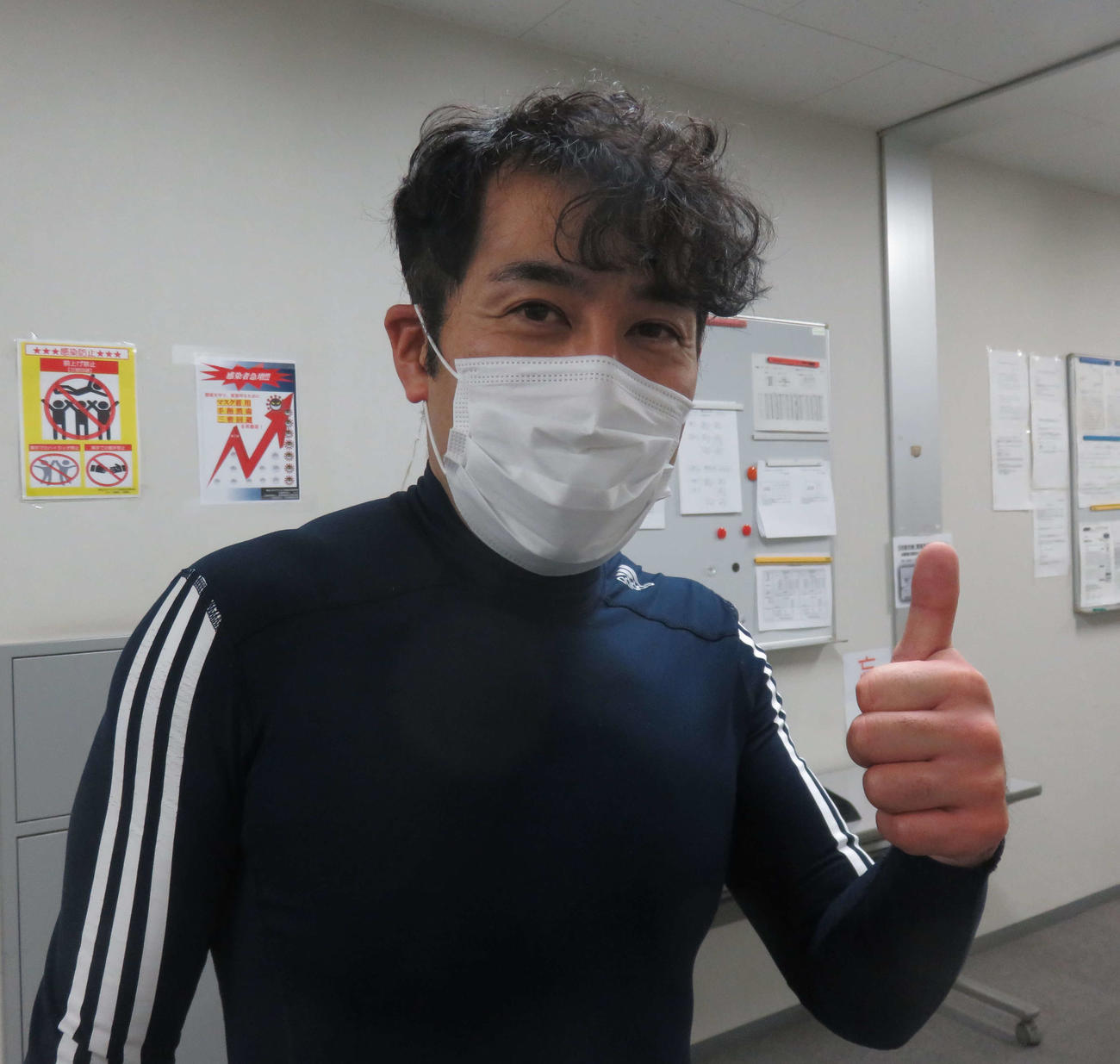 大ケガを乗り越え、約半年ぶりの勝利を挙げた河上陽一（撮影・栗田文人）