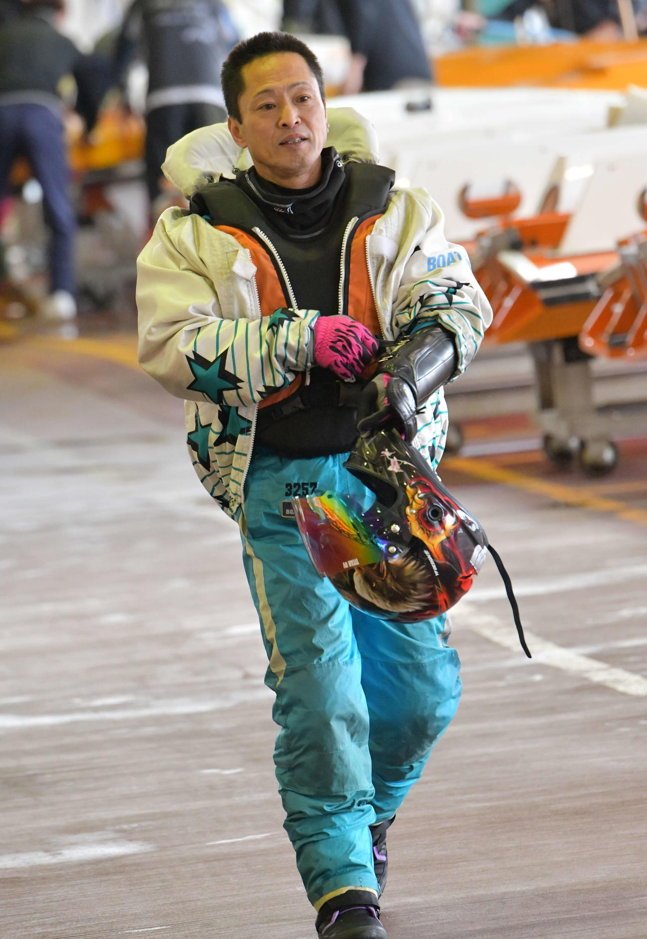 田頭実が速攻を決めて優勝を飾る（撮影・土居恒久）