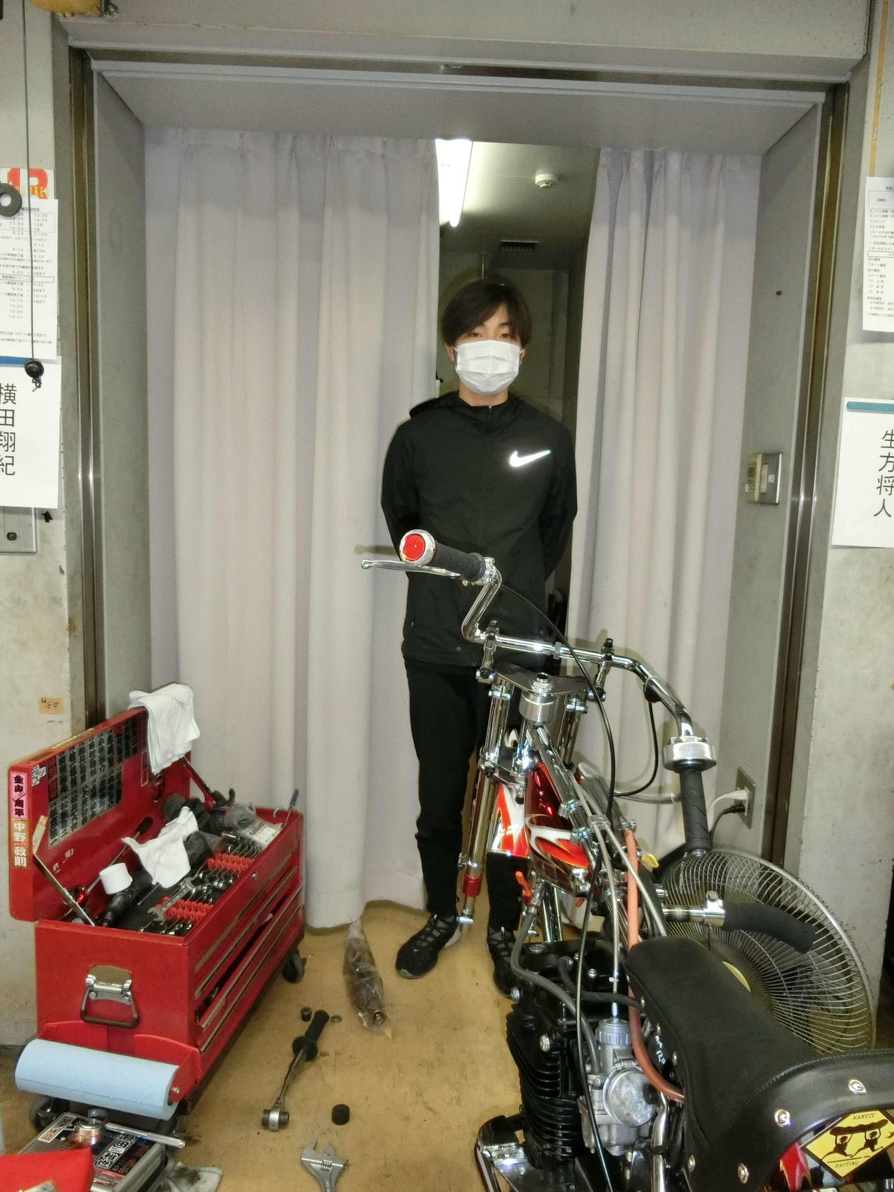 1級車に乗り替わった横田翔紀がH位置を生かし切った（撮影・海老原実）