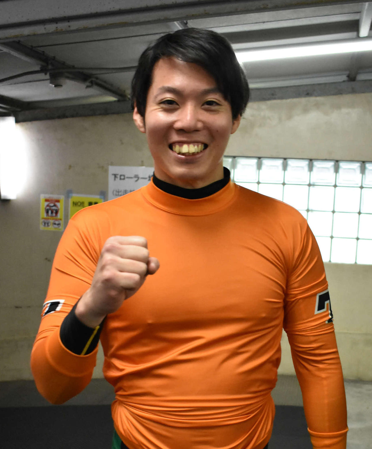 予選の青野将大は力の違いを見せつけた