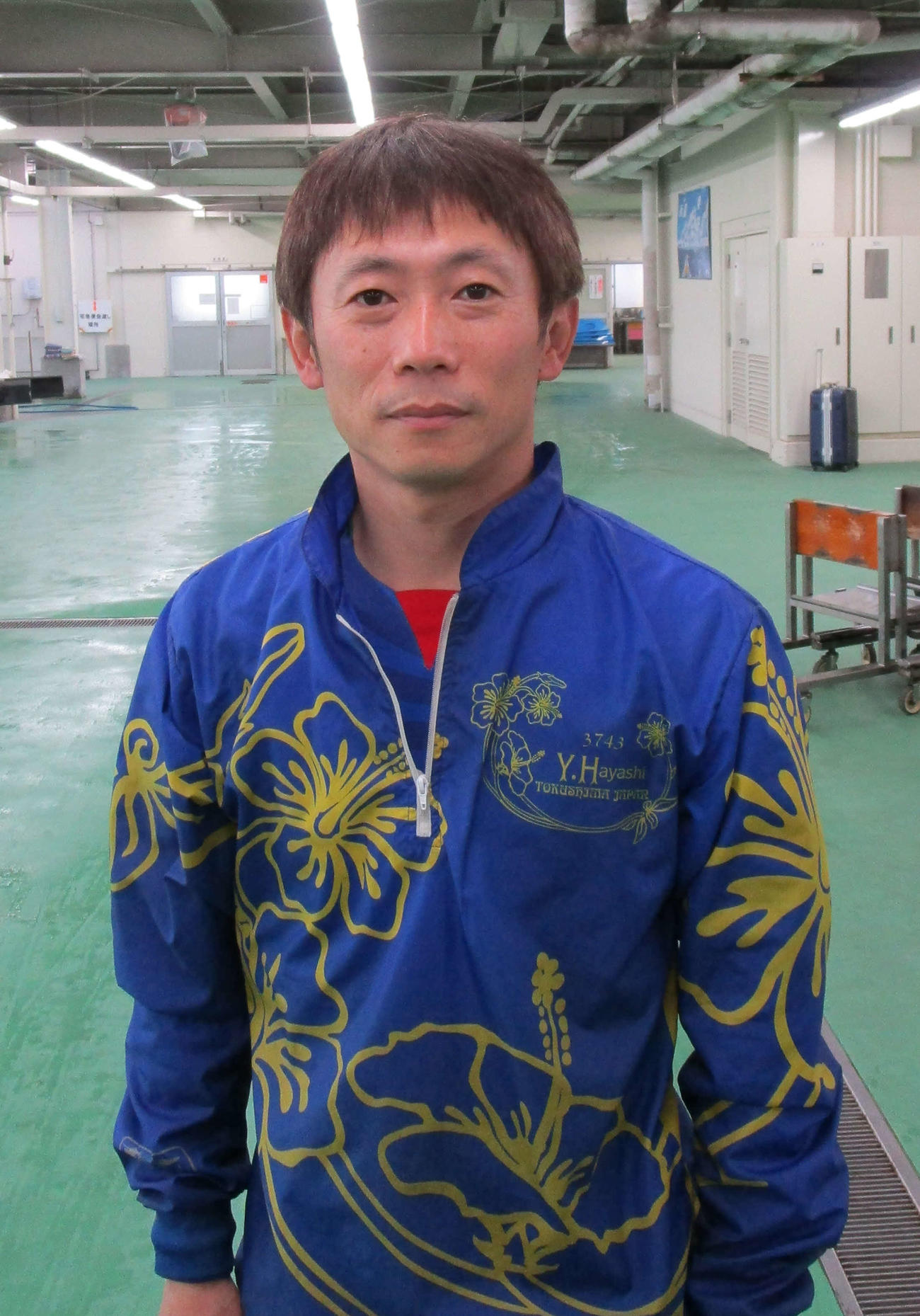 初日12Rドリーム戦1枠に座る林美憲が前検1番時計をマークした