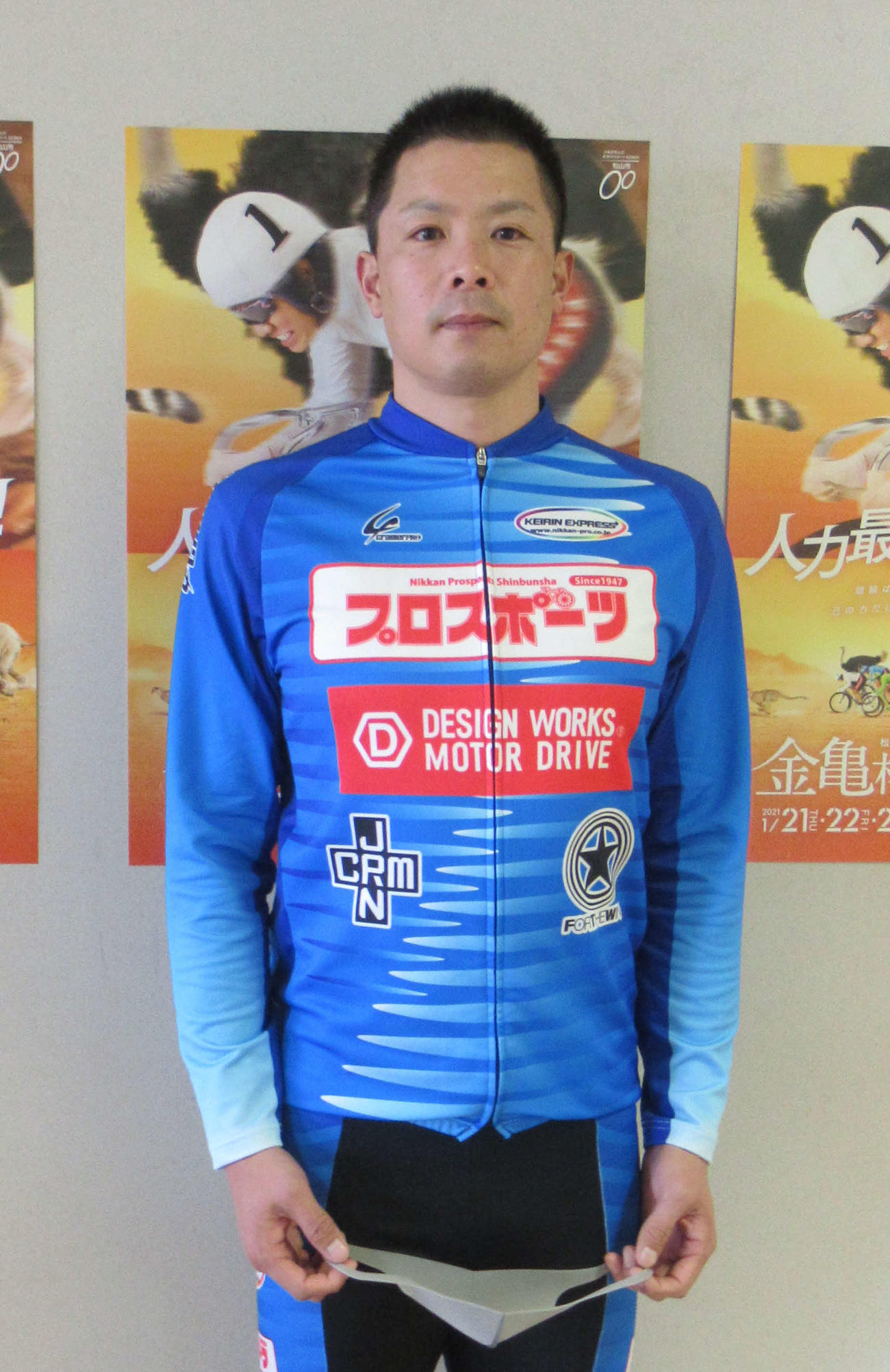 渡部哲男が地元G3で奮起する（撮影・山田敏明）