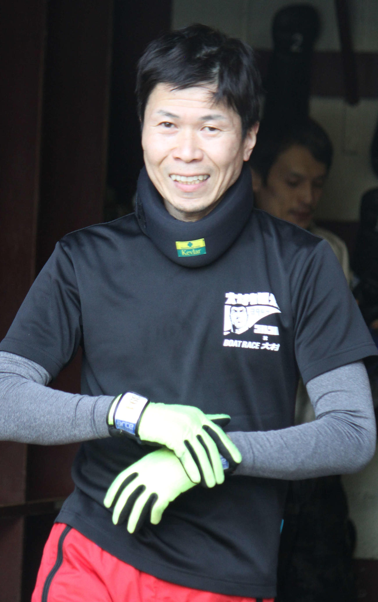 山口裕二が初日2、1着の2連対にまとめている（撮影・北條直治）