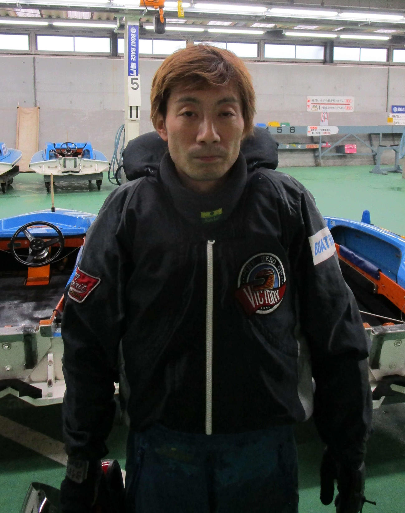 初日の転覆を跳ね返して準優進出を決めた佐々木英樹（撮影・安井雅彦）
