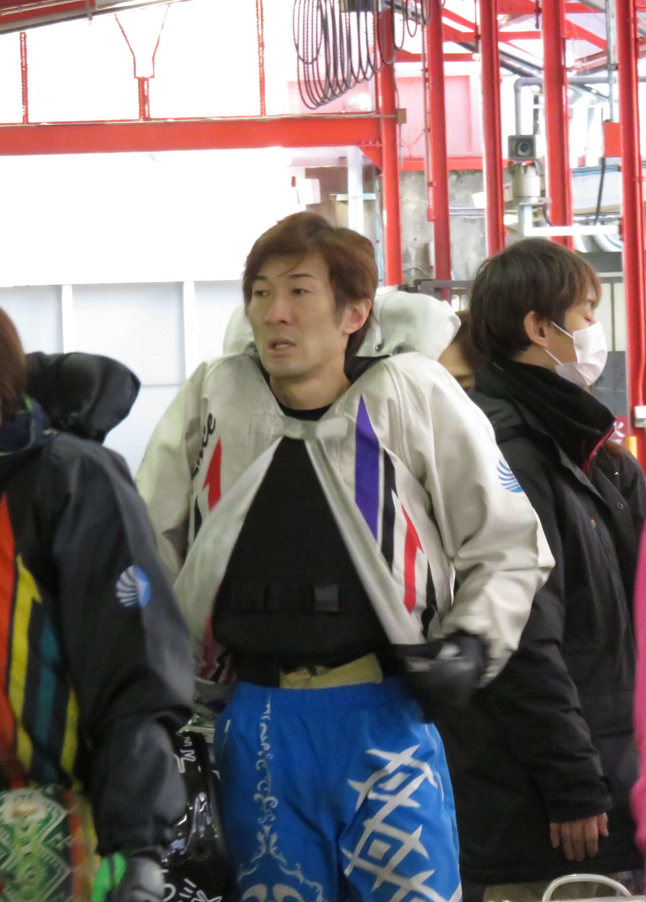 初日連勝を飾った谷津幸宏（撮影・窪寺伸行）
