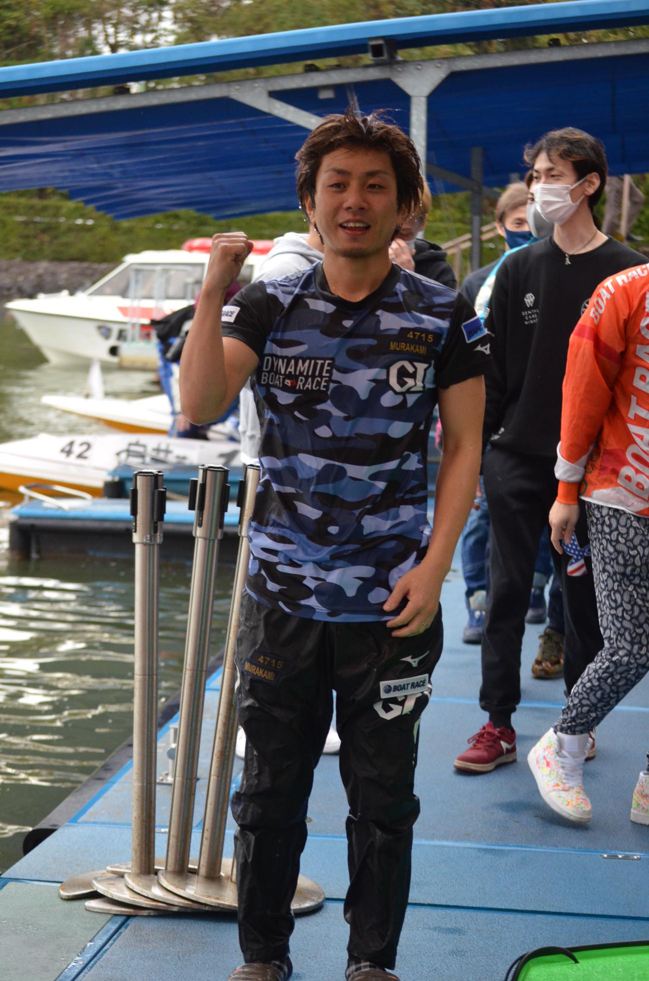 G1周年記念初勝利で水神祭を受けた村上遼