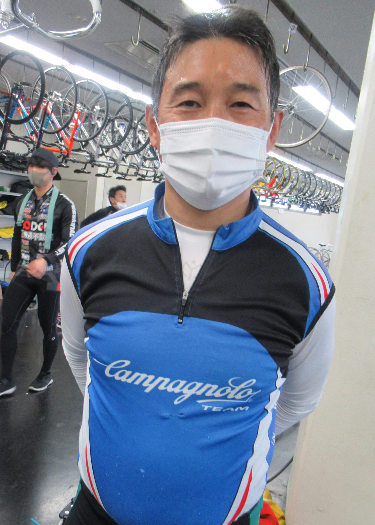 骨盤骨折から復帰して初の準決進出を果たした中沢孝之（撮影・岡田晋）