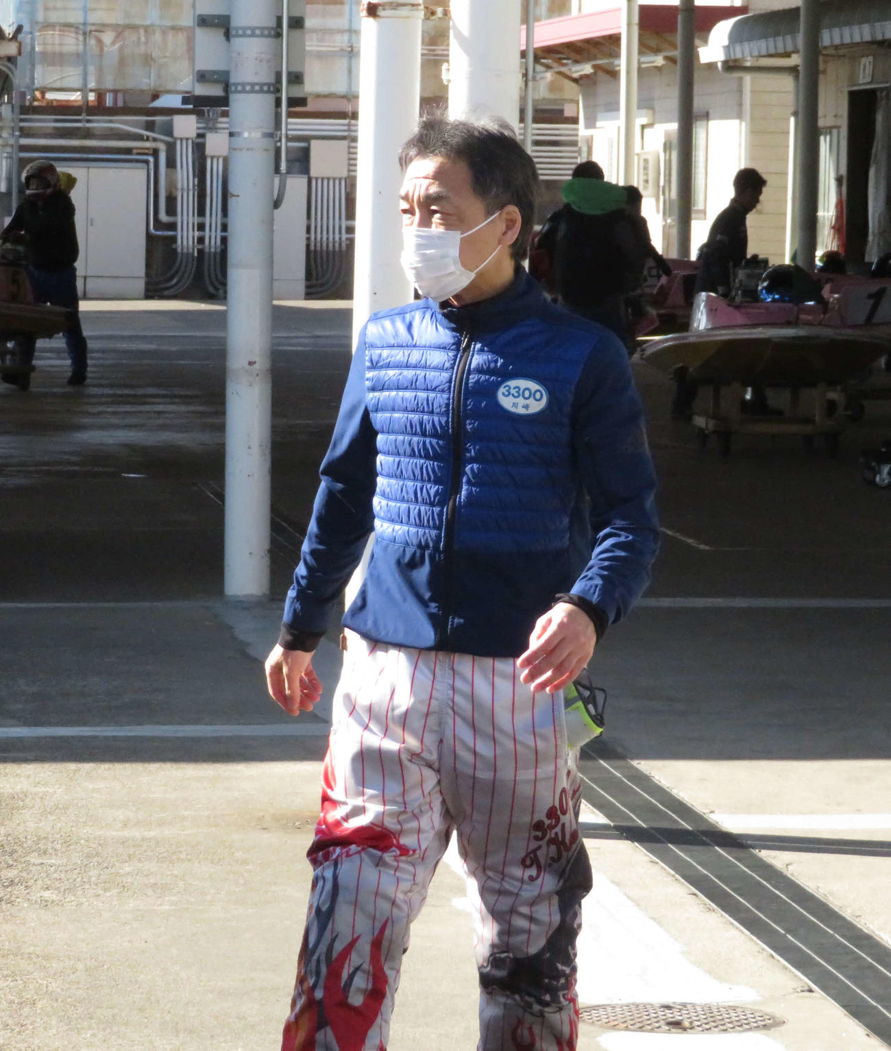 川崎智幸が初日12R選抜戦1枠で登場する。（撮影・古村亮）