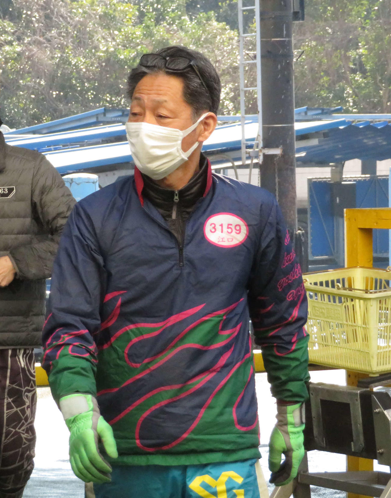 江口晃生が前検は気配劣勢。的確な調整力で立て直せるか注目。（撮影・古村亮）