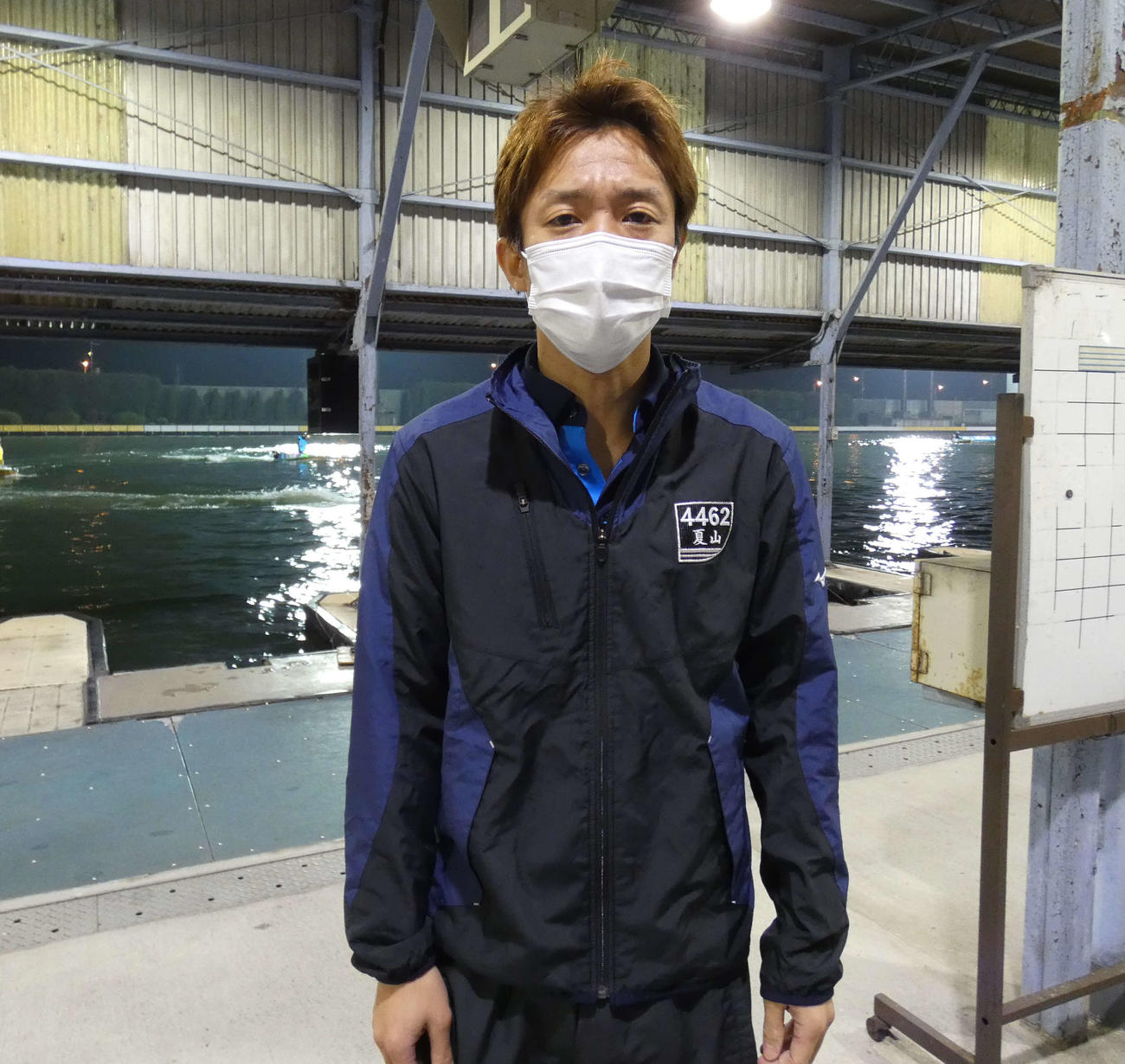 2日目連勝を飾った地元の夏山亮平（撮影・前原一樹）