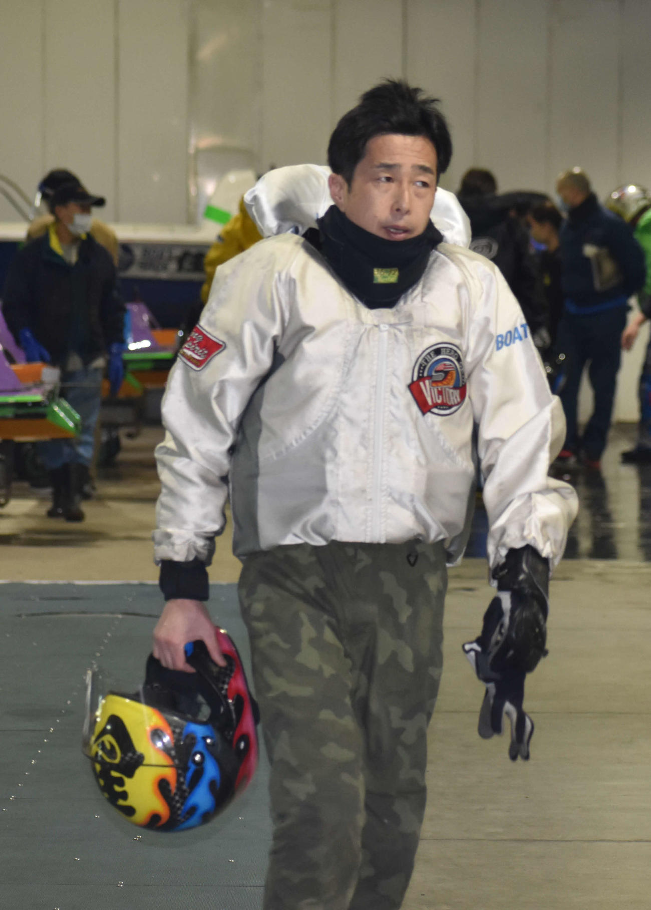 11Rを逃げて今節初勝利を挙げた馬袋義則（撮影・平田英治）