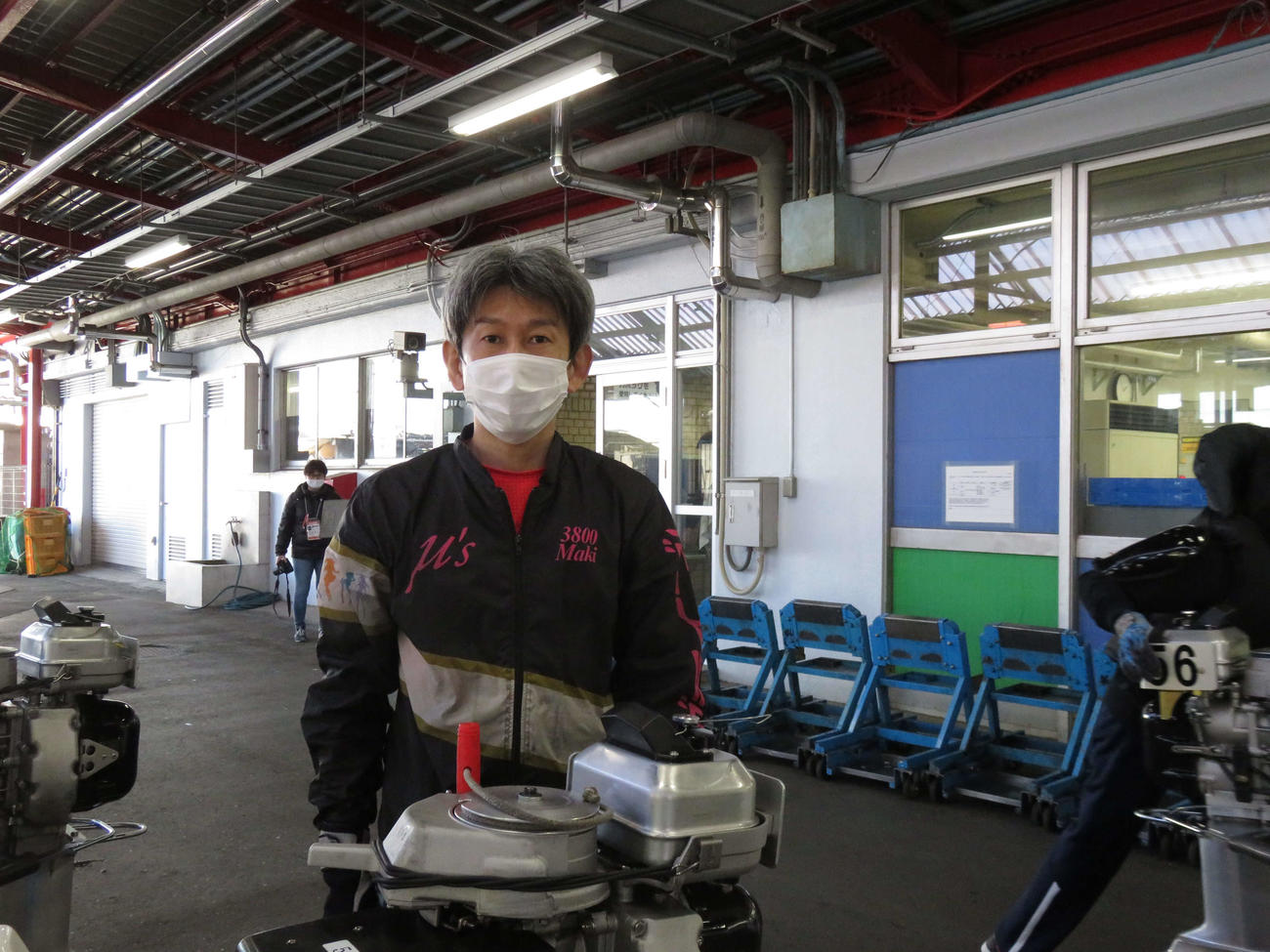 逆転で予選トップ通過を果たした牧宏次