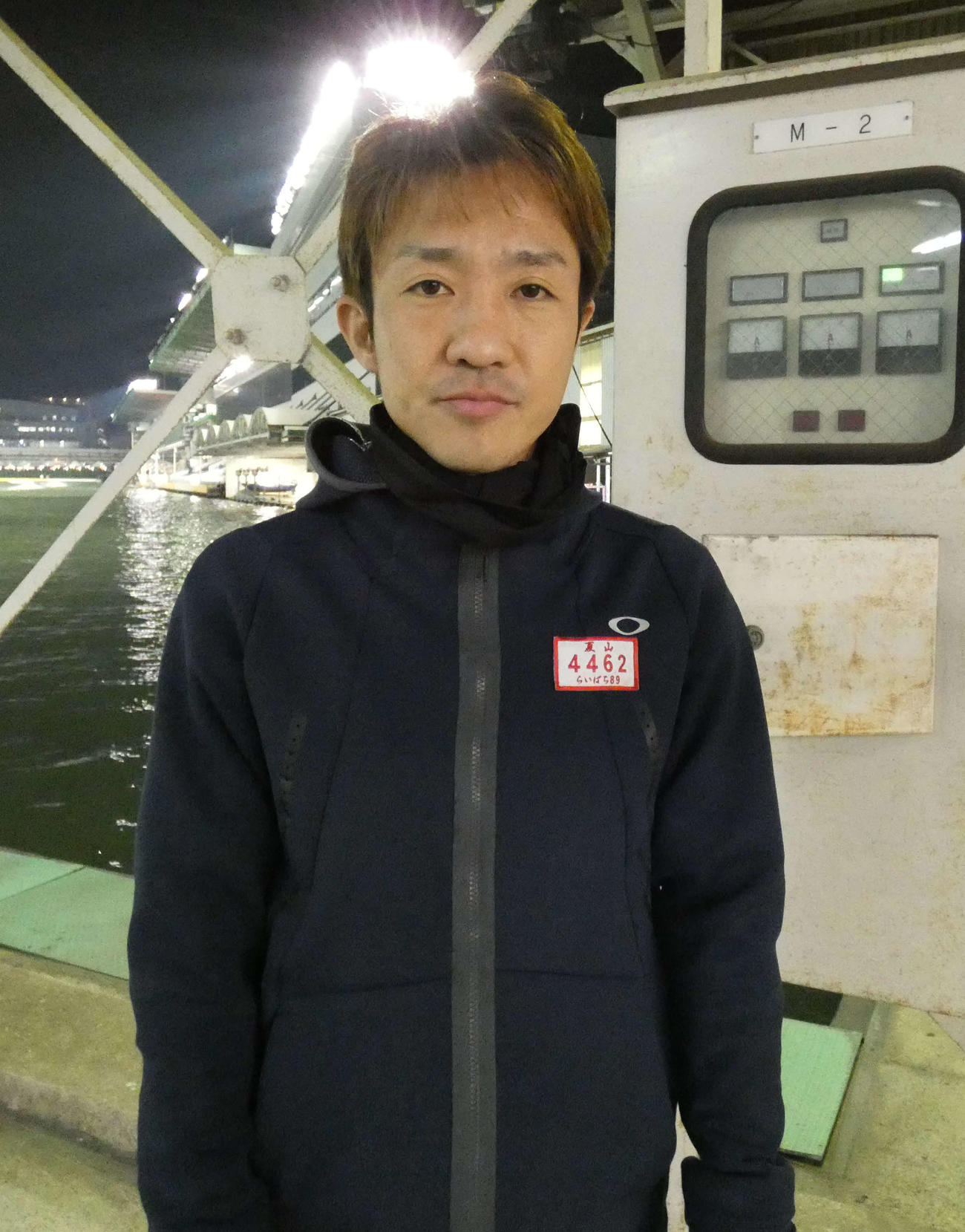 夏山亮平は準優12R4枠に登場（撮影・前原一樹）