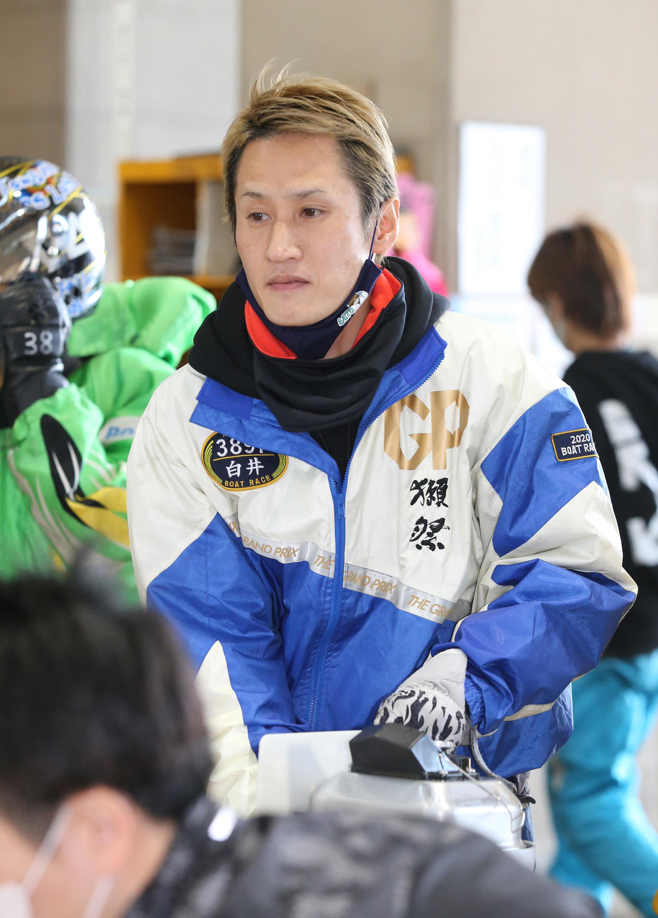 G1中国地区選手権競争初日　白井英治（撮影・菊川光一）