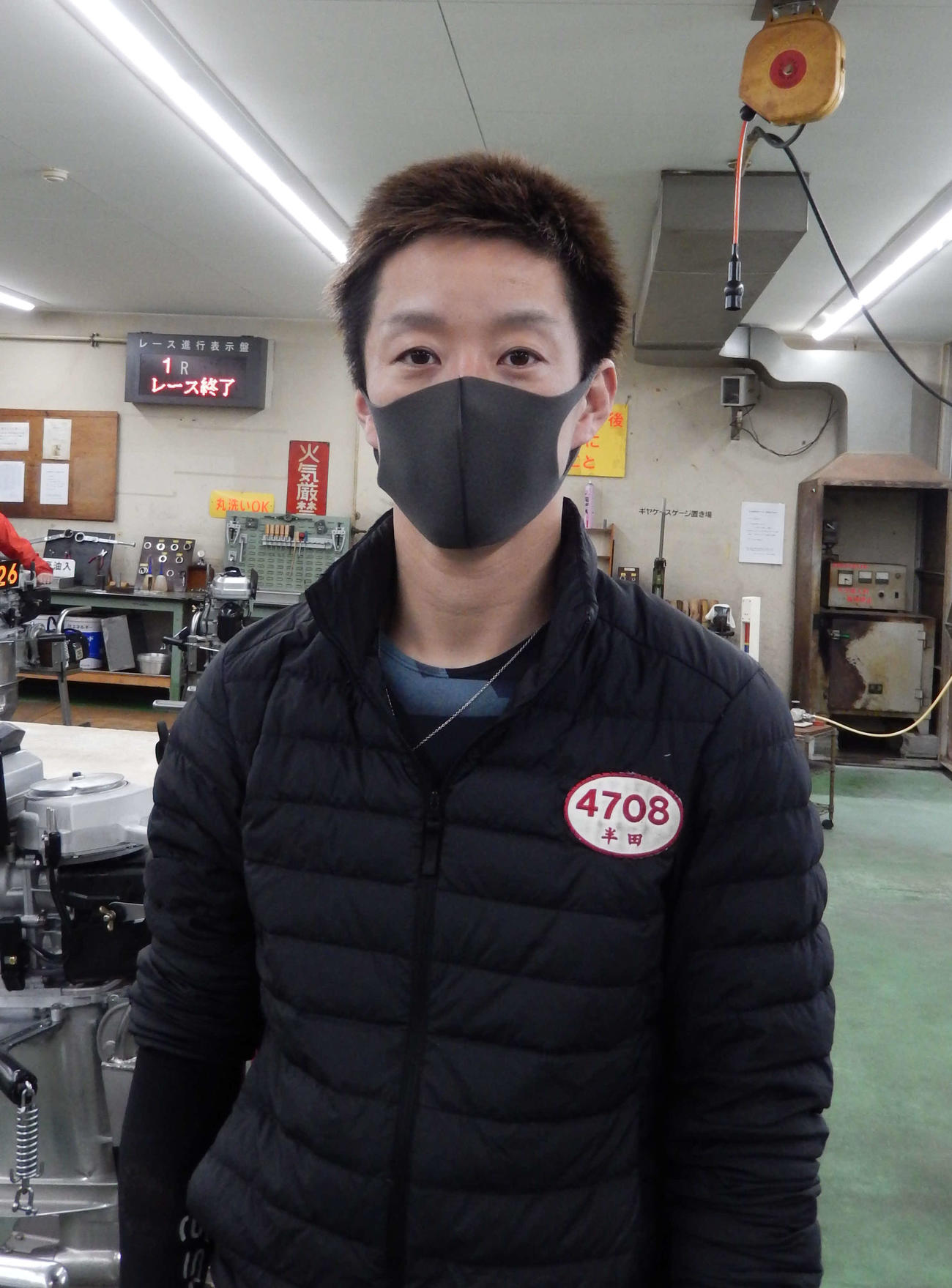 前節優勝の33号機を得た半田尚也が、パワフルな走りを見せる