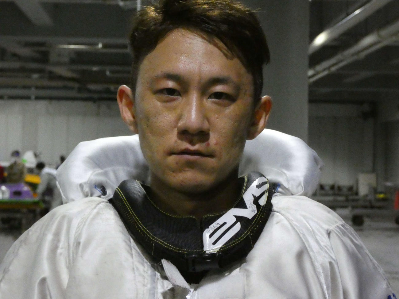 連勝発進を決めた丹下将（撮影・前原一樹）