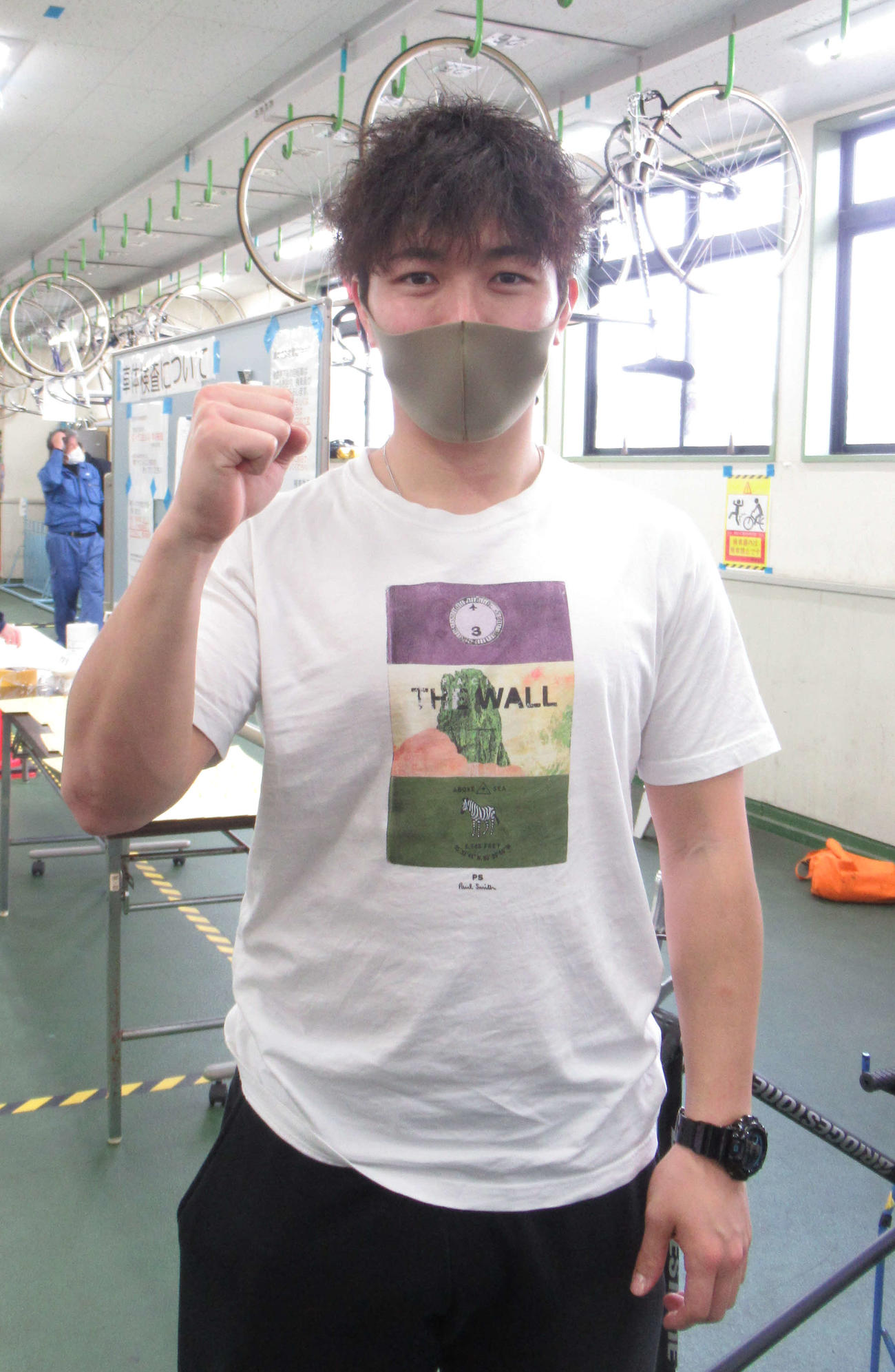 117期の松岡辰泰が予選7Rで激走する（撮影・山田敏明）