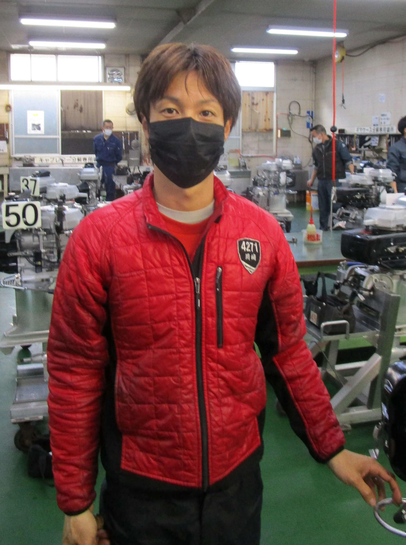 川崎公靖（撮影・安井雅彦）