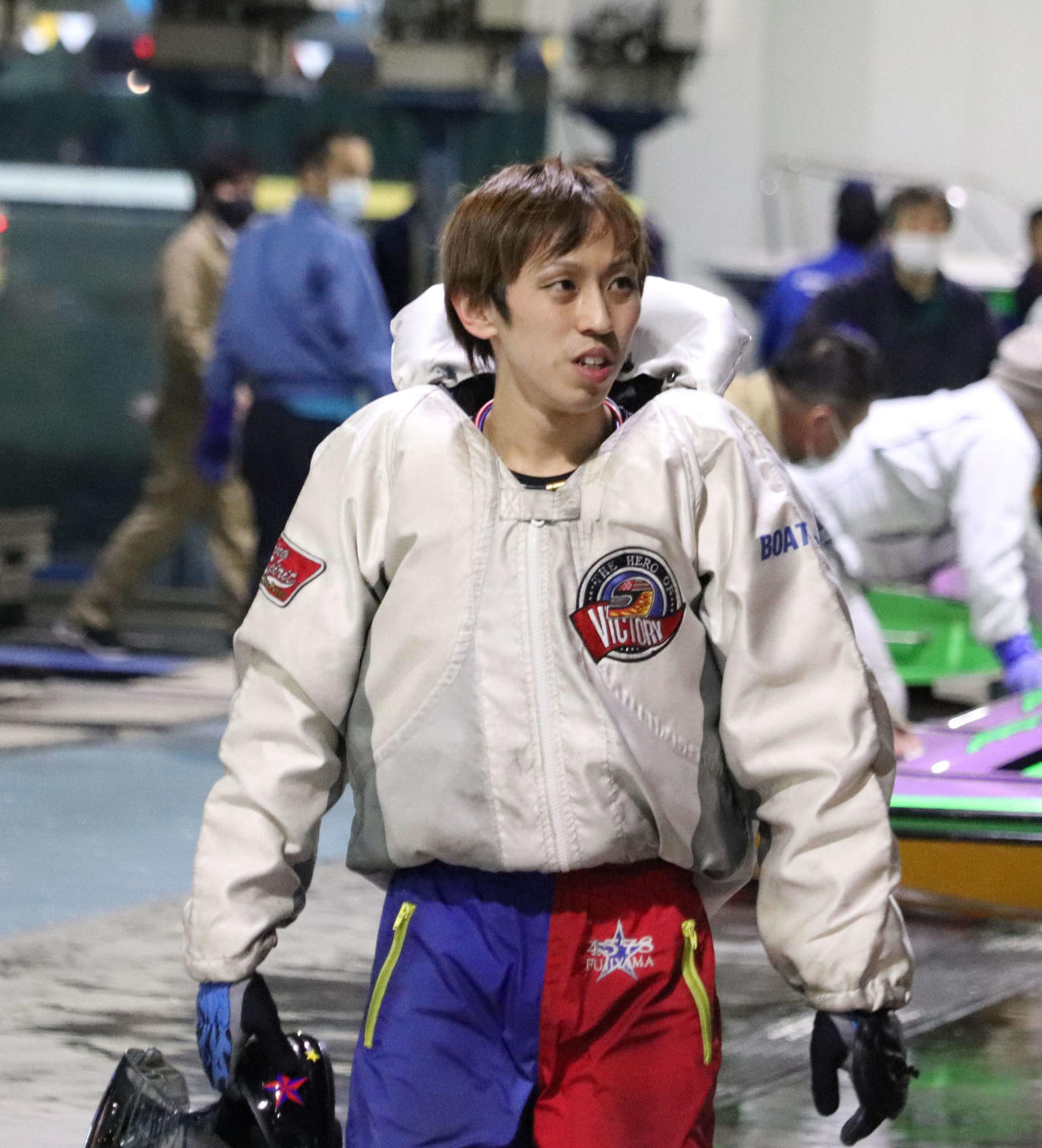 藤山雅弘が打倒、佐賀勢に燃える（撮影・工藤浩伸）