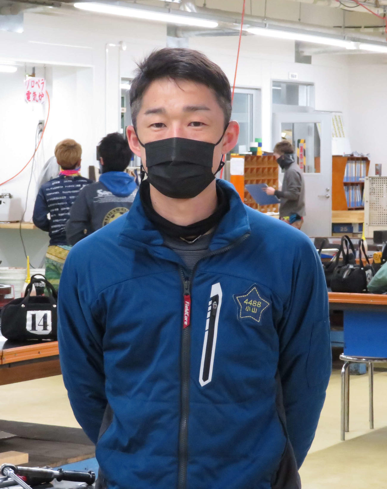 小山勉が優勝戦1枠をゲット。地元ファンの期待に応えて押し切る