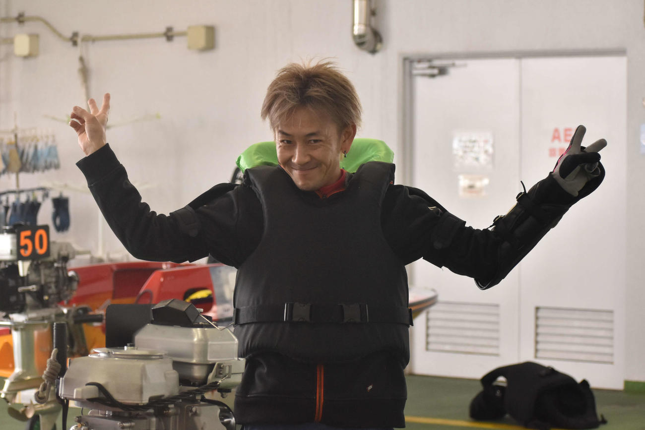 59号機に好感触を得た谷川祐一