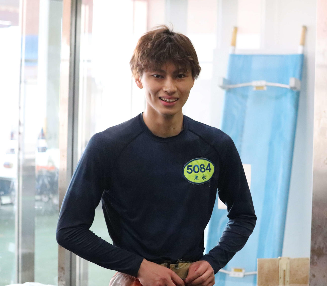 末永和也が攻めの姿勢を貫き通す（撮影・工藤浩伸）