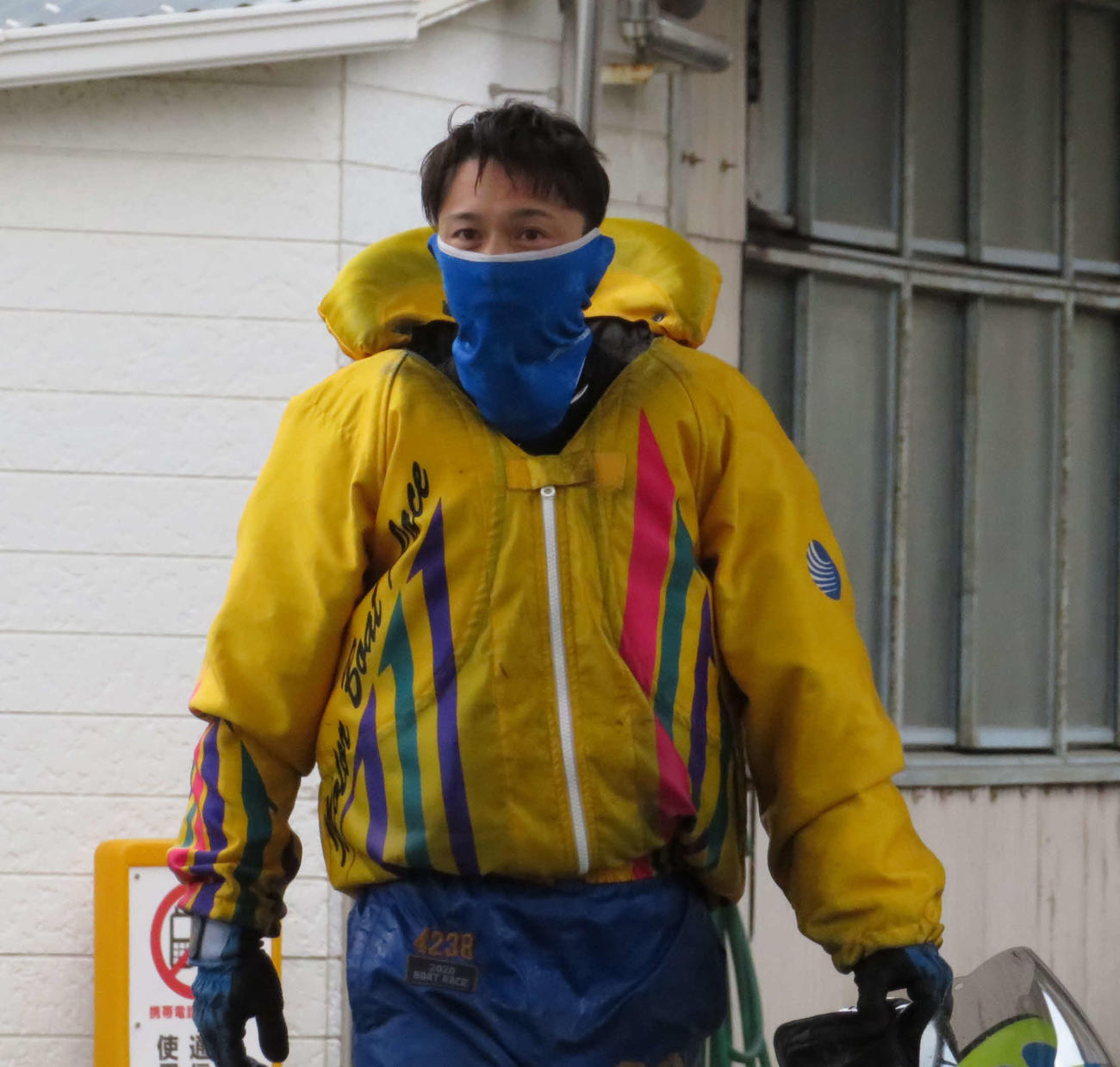 多摩川3連続優勝に王手をかけた毒島誠（撮影・古村亮）