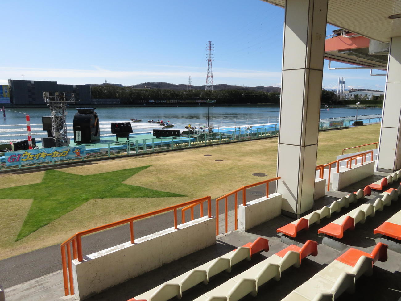 多摩川ボートレース場（2020年2月28日撮影）