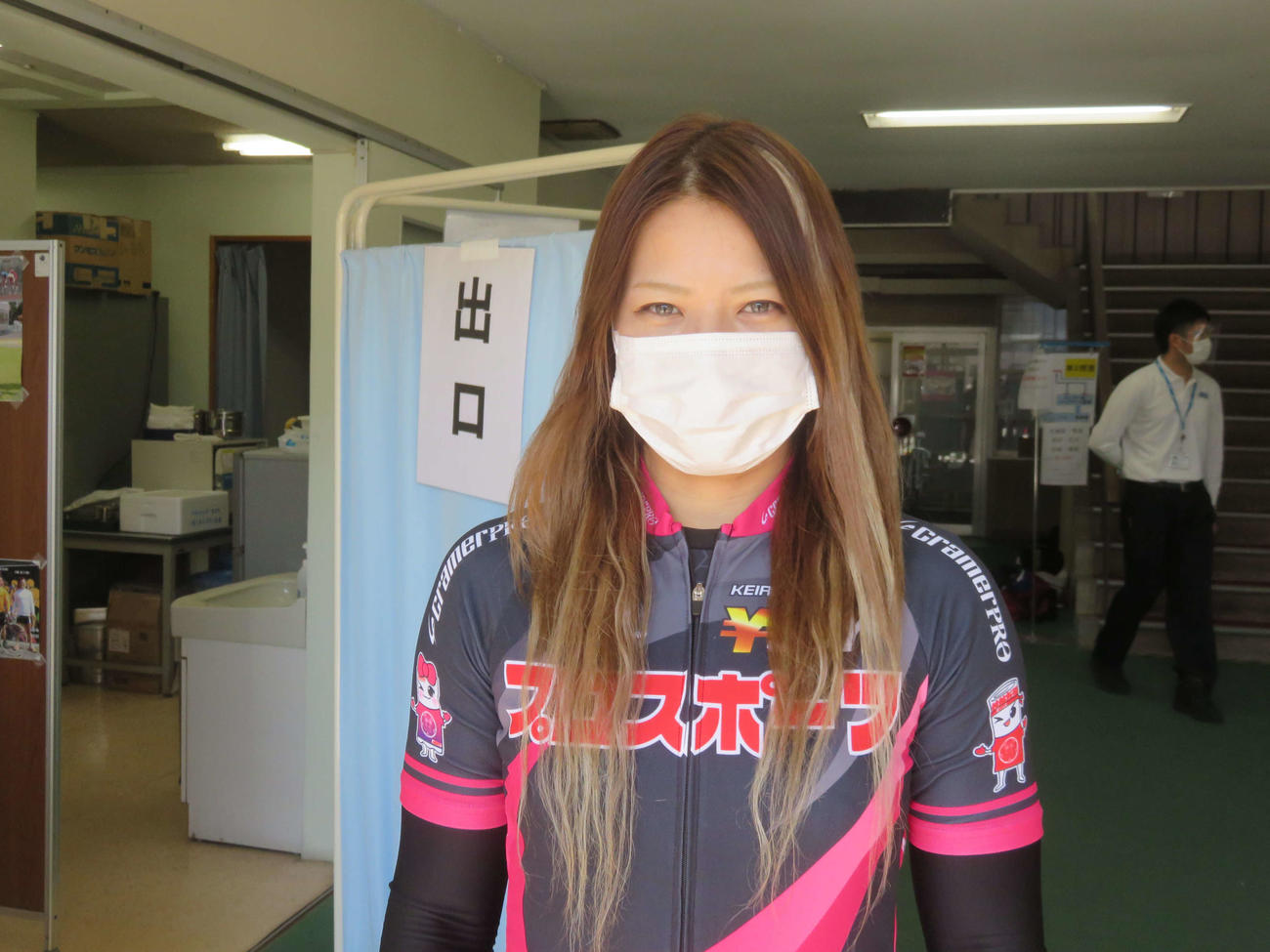 石井寛子は東日本大震災への思いを話した（撮影・中野公博）