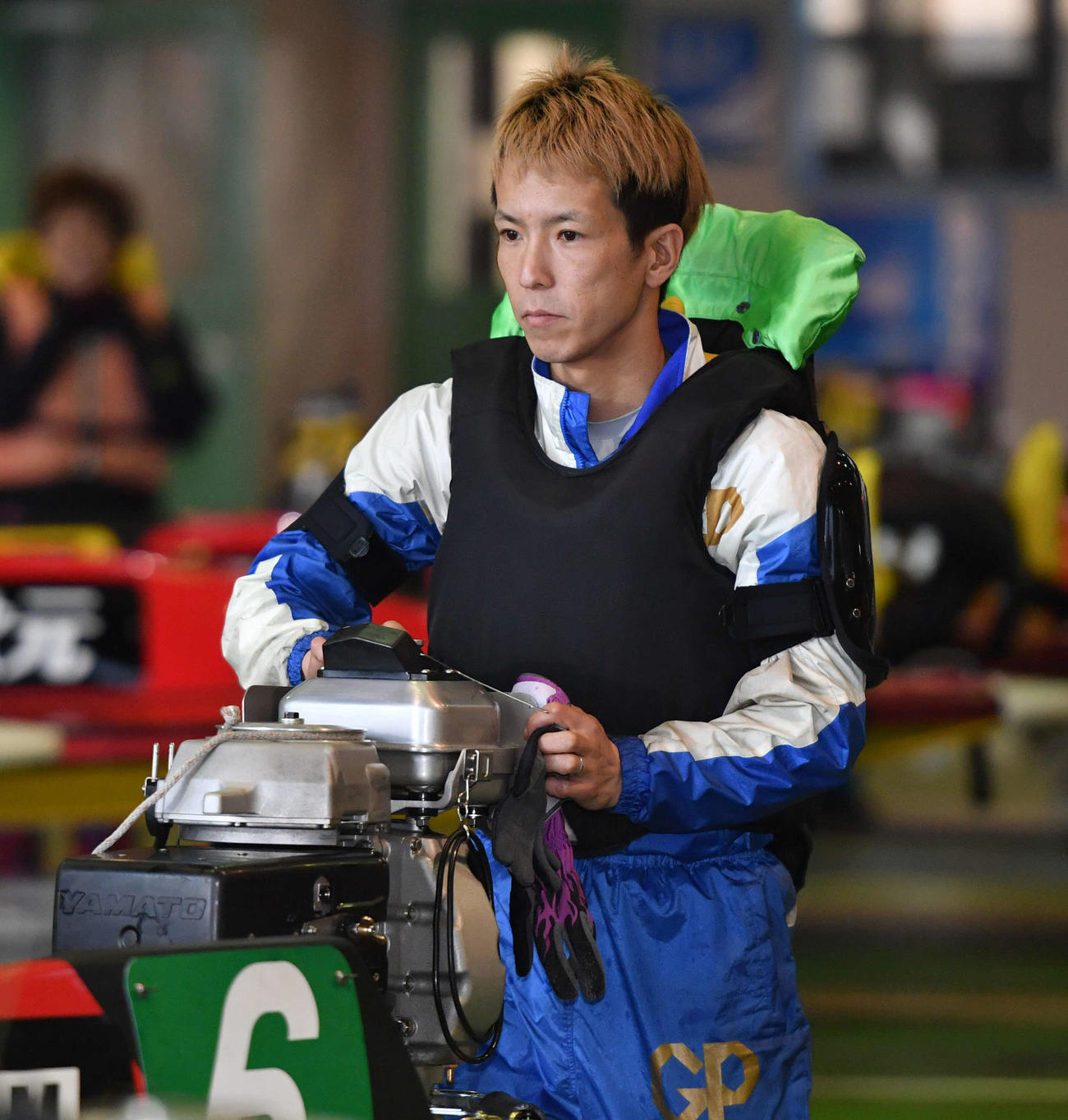 2、4着と無難なスタートを切った新田雄史（撮影・岩下翔太）